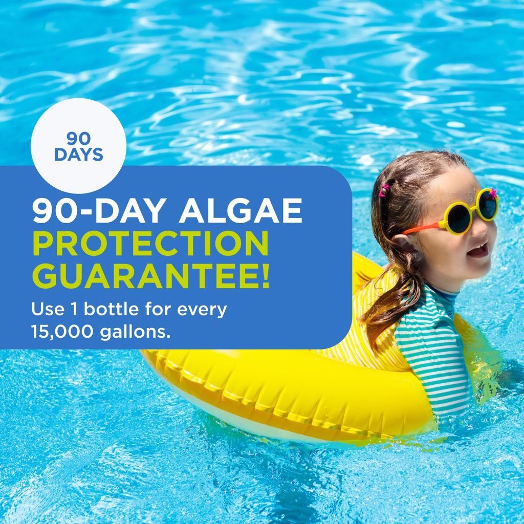 FROG BAM 90-Day Algae Preventative - Pool Winterizer Chemical and Algaecide Treatment for Preventing & Removing Algae