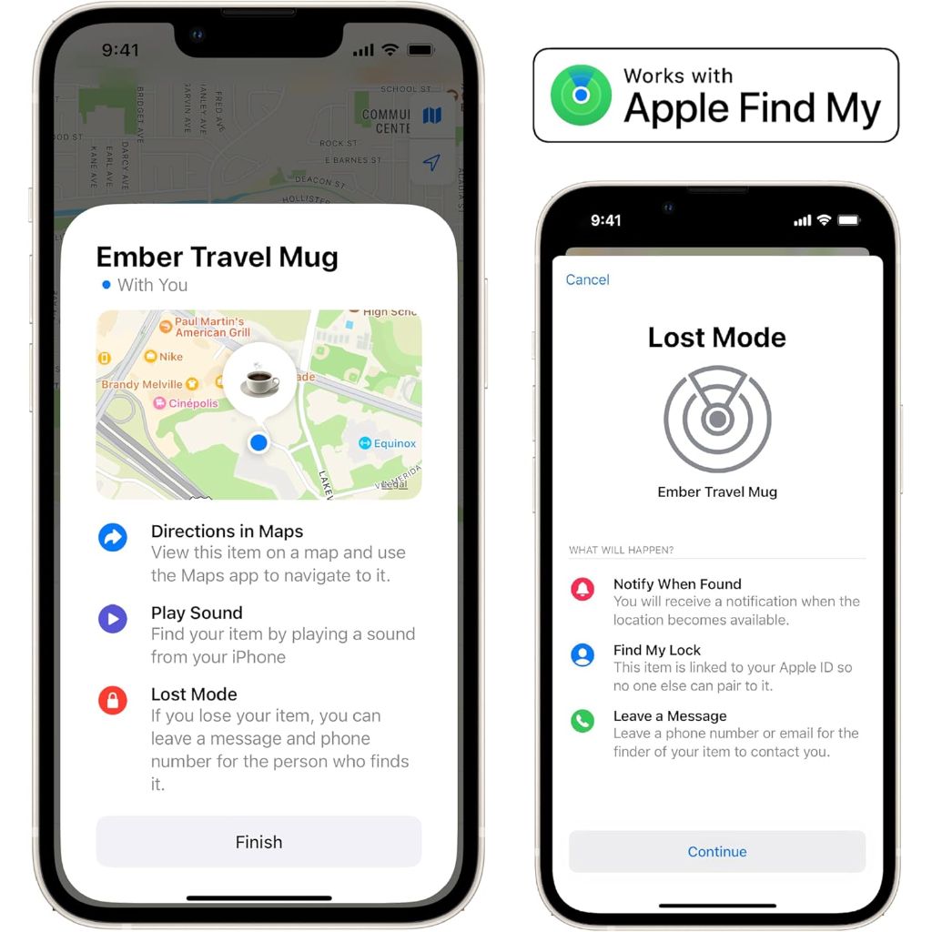 Ember Travel Mug 2+, 12 oz, Temperature Control Smart Mug, Stainless Steel, Slate Black