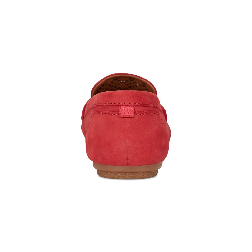 Earth® Remi Casual Flat Loafers, Medium Red 610, 10 M