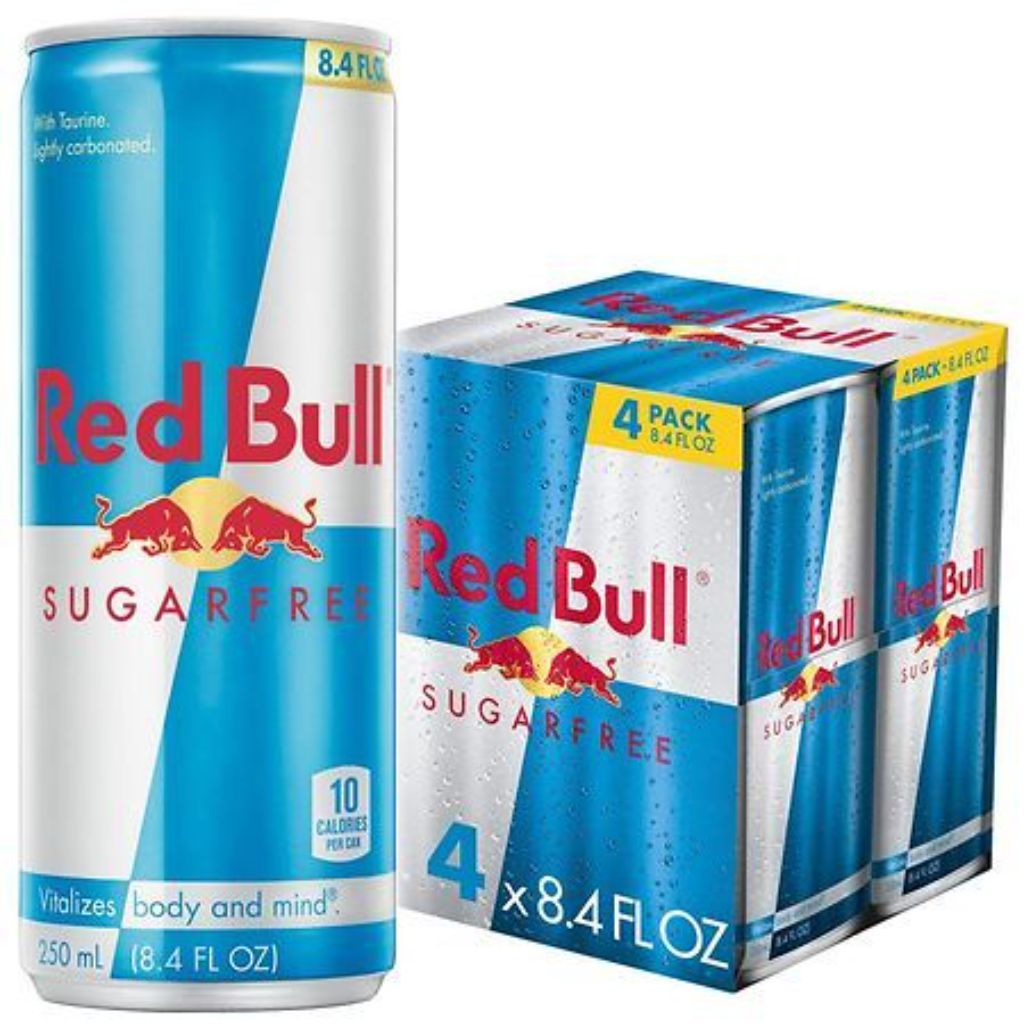 Red Bull Sugar Free Energy Drink - 8.4 fl. oz. (4 Pack)