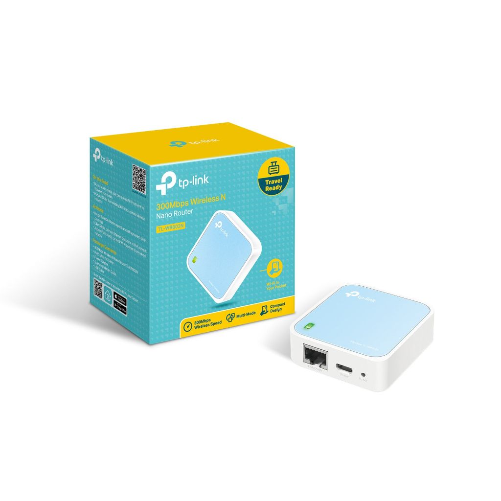 TP-Link 300Mbps Wireless N Nano Router (TL-WR802N)