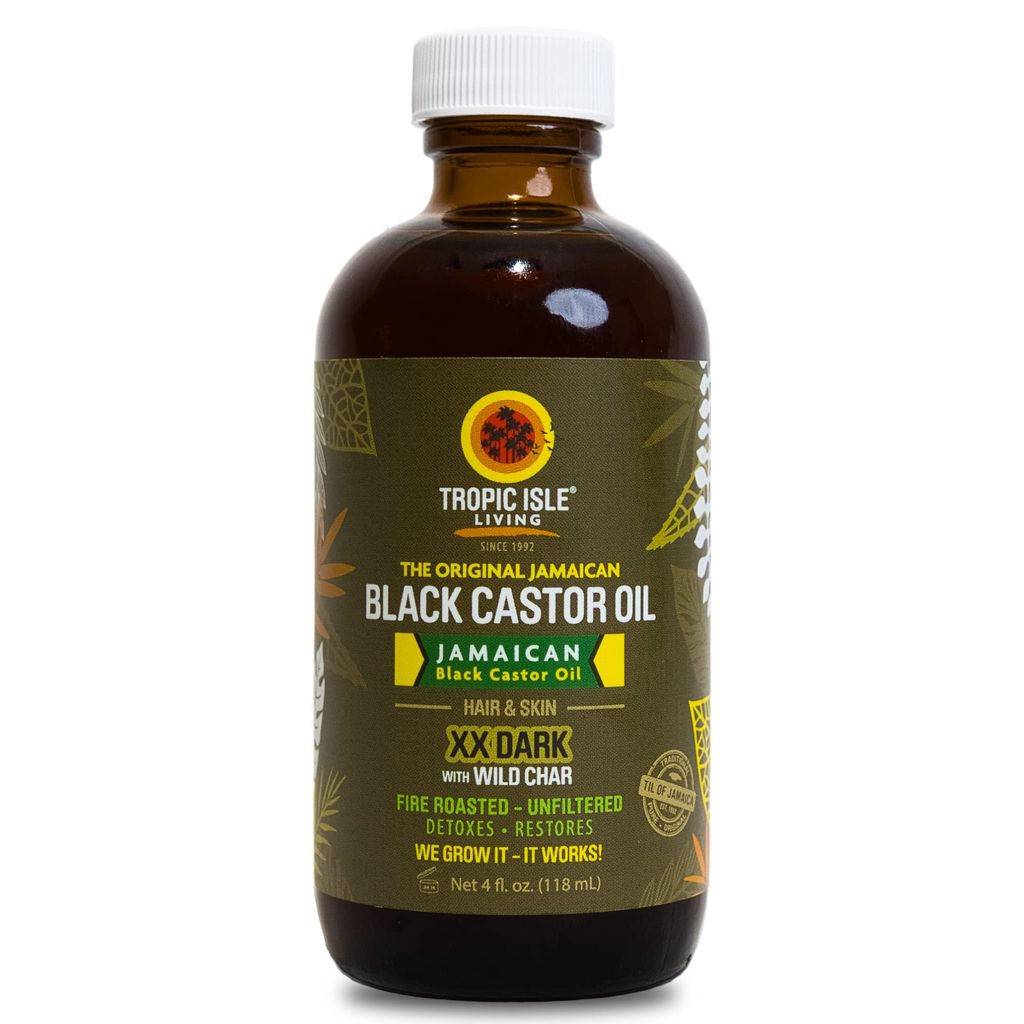 Tropic Isle Living Jamaican Black Castor Oil XX Dark 4 oz