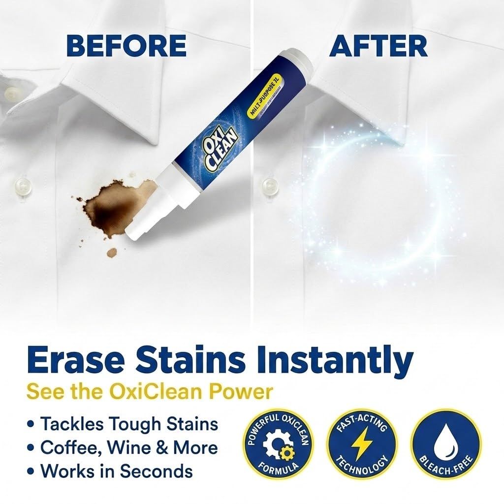 OxiClean On The Go Stain Remover Pen, 0.74 fl. oz.