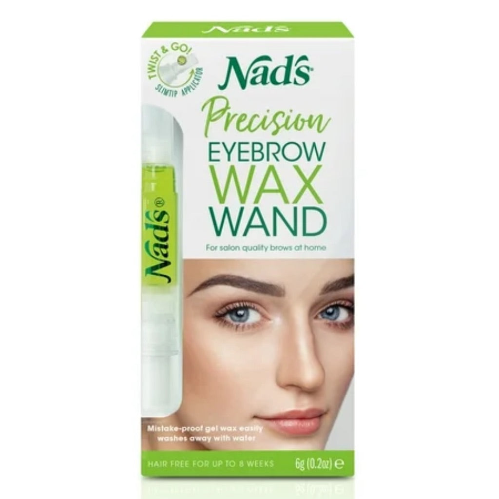 Nad s Women s Facial Wax Wand and Eyebrow Shaper 0.2oz (6g)  Eyebrow Kit  Hair Removal Wax  Hypoallergenic  No-heat Formula