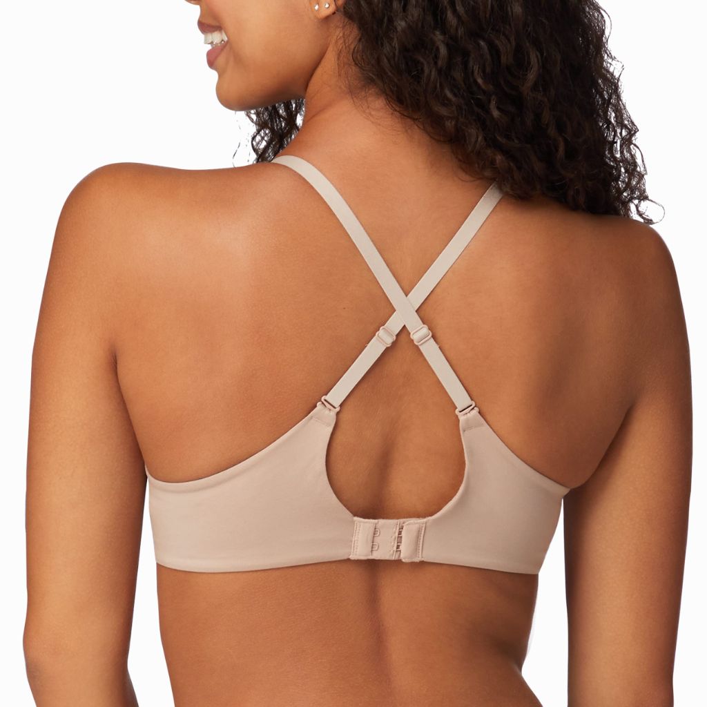 Maidenform Comfort Devotion Your Lift Underwire Bra, Convertible Straps, Evening Blush, 36A