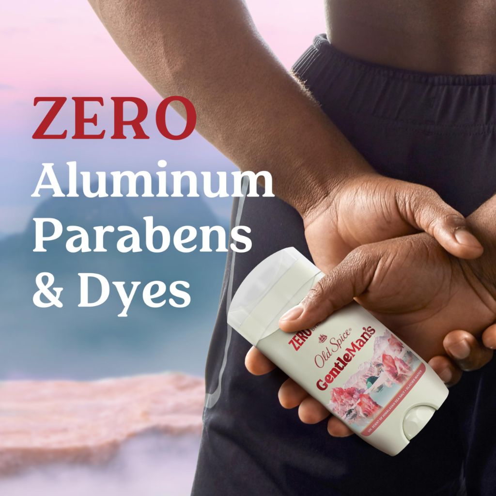 Old Spice GentleMan's Aluminum Free Dry Feel Deodorant for Men, Himalayan Sea Salt + Glacier Water Scent | 3.0 oz