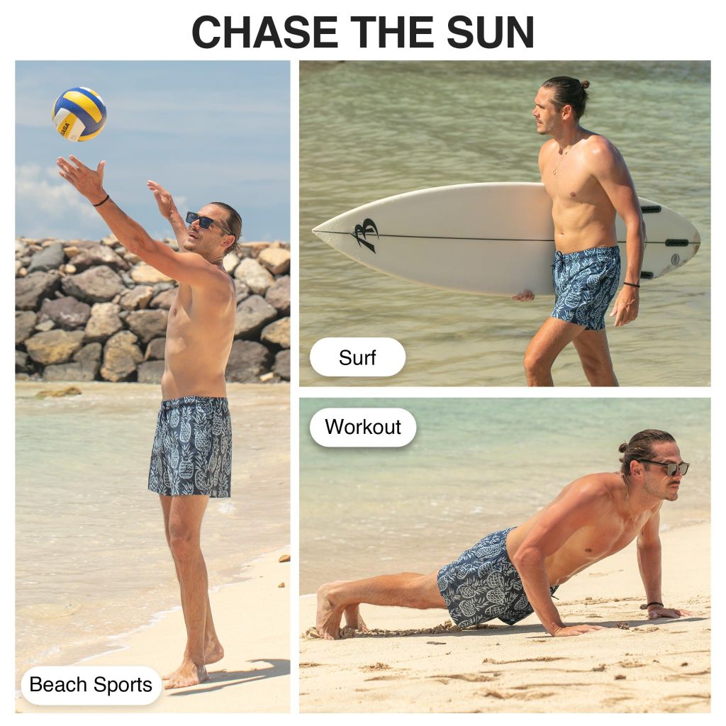 Kanu Surf 5” Adventure Men’s Swim Trunks – (3X)
