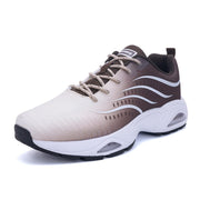 MAYKX Men's Runnning Comfrot Sneakers - Beige, Size 9.5