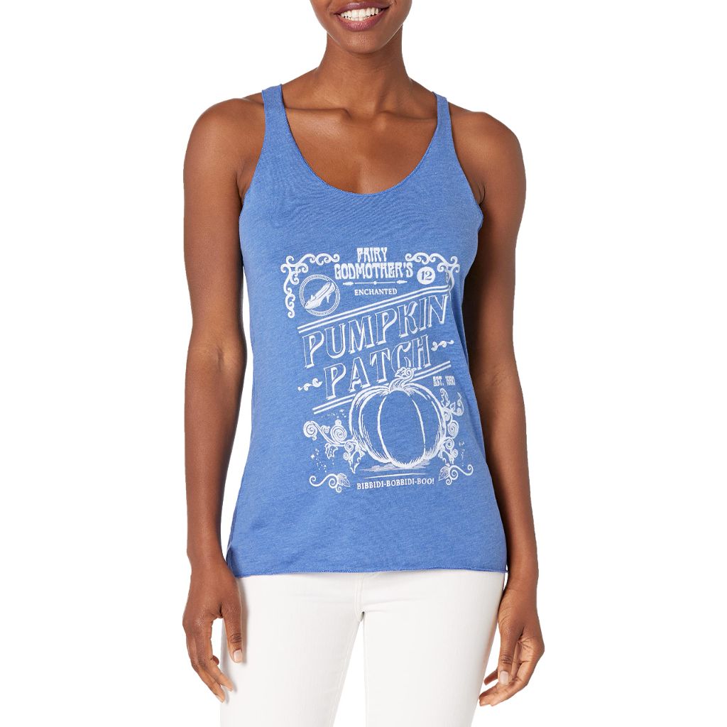 Disney Princess Midnight Pumpkin Patch Tri-Blend Racerback Layering Tank