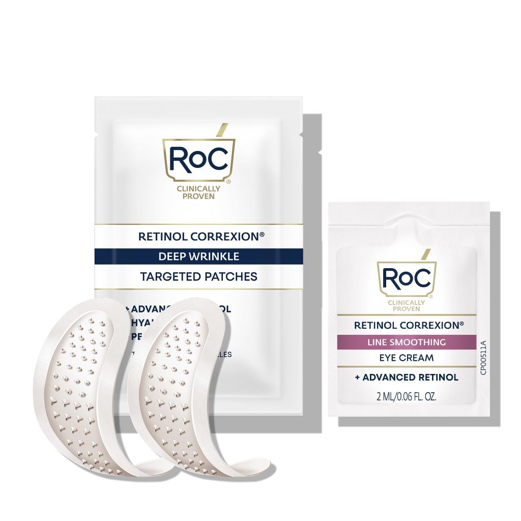 RoC Retinol Correxion Deep Wrinkle Non-Invasive Targeted Patches - 6ct + Packette (2pk)