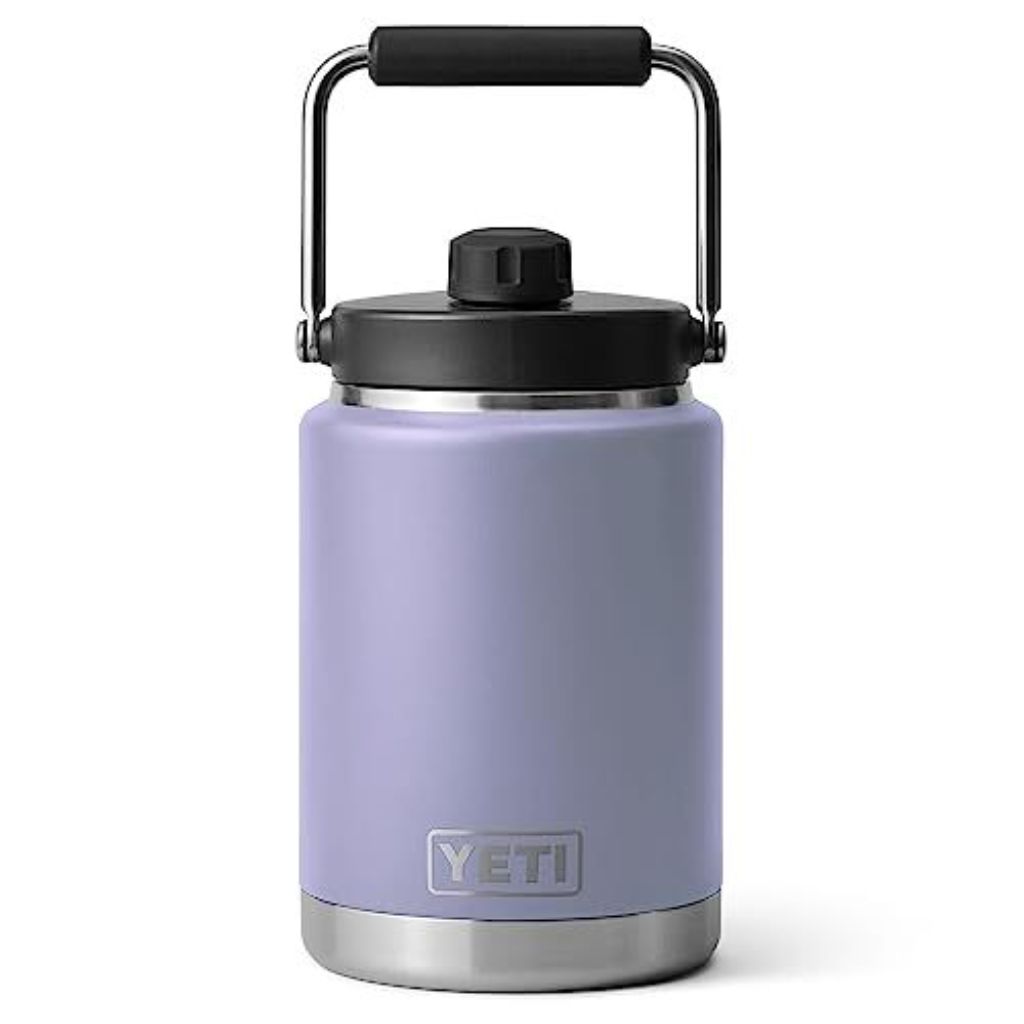 Yeti Rambler Half Gallon Jug w/MagCap, Insulated Stainless, Cosmic Lilac *Damaged*