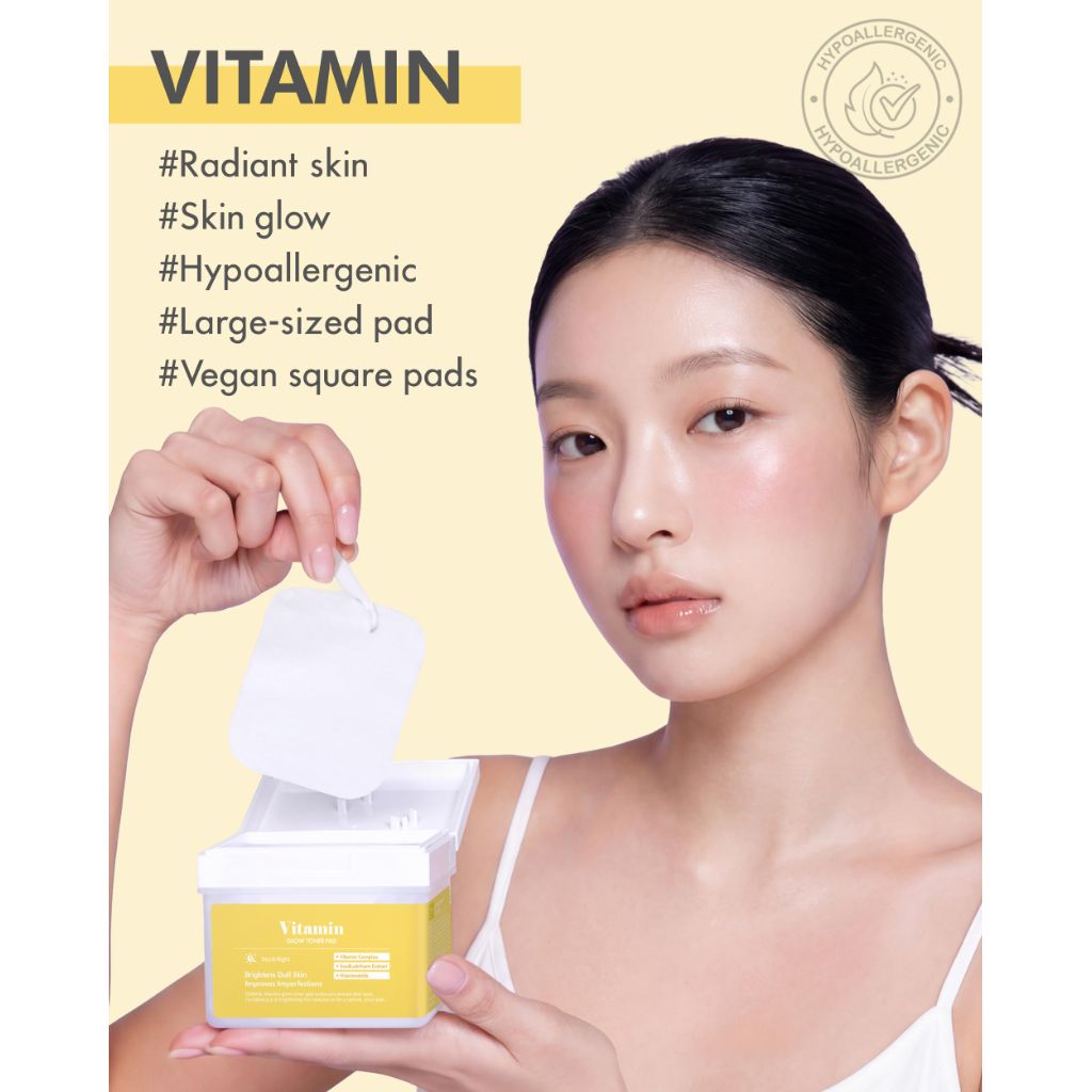 DERMAL Vitamin C Toner Pads 120 Count