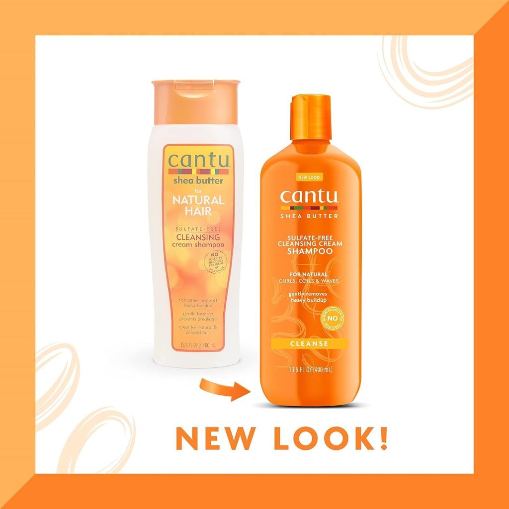 Cantu Sulfate-Free Cleansing Cream Shampoo 13.5 Fl Oz