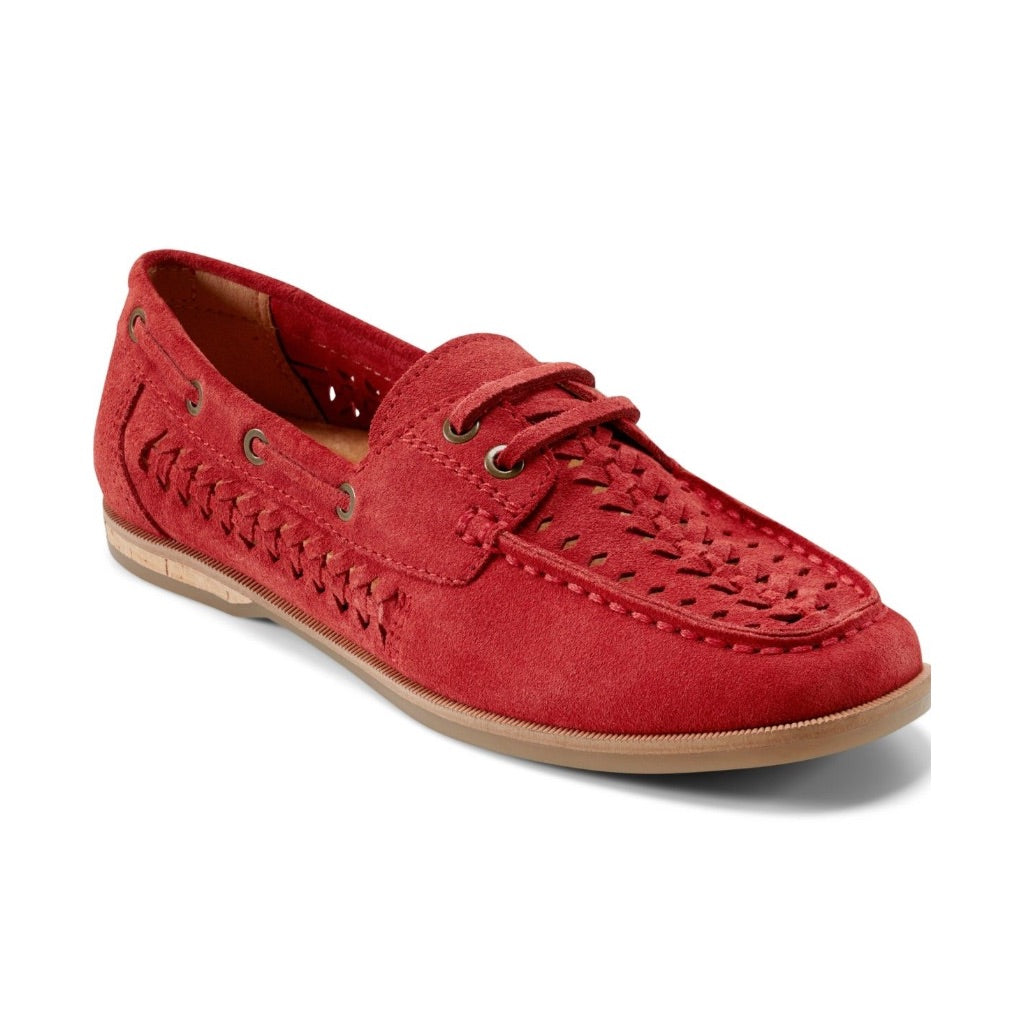 Earth Women's Wishing Boat Shoes - Light Red, Size 8