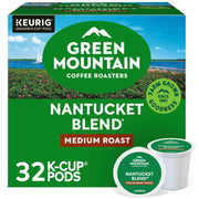 Green Mountain Coffee Roasters Nantucket Blend, Single-Serve Coffee K-Cup Pods, Medium Roast, 32 Count