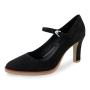 Aerosoles Women's LOIS Stiletto Pump, Black Suede - size 10M
