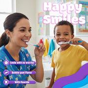 DynaCare Bubble Fresh Fluoride Kids Toothpaste, Bubblegum Flavor, Cavity Protection, Daily Oral Hygiene - 4.6 oz., 1 Count