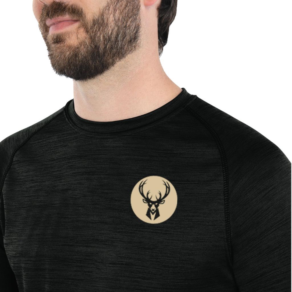 Holloway NBA Milwaukee Bucks All-Pro Long Sleeve Tee - Team & Basketball Fan Gear Multi (Small)