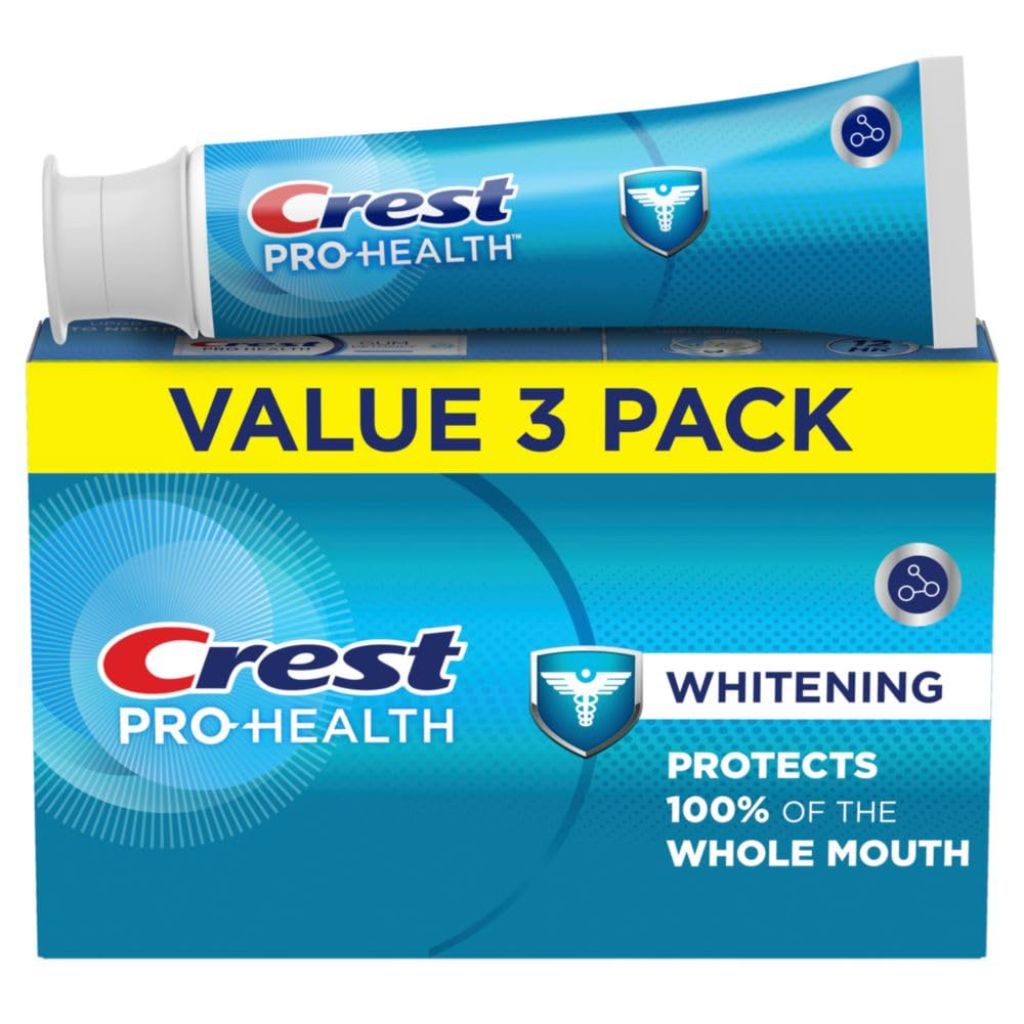 Crest Base Pro-Health Whitening Toothpaste (4.3oz) Triple Pack
