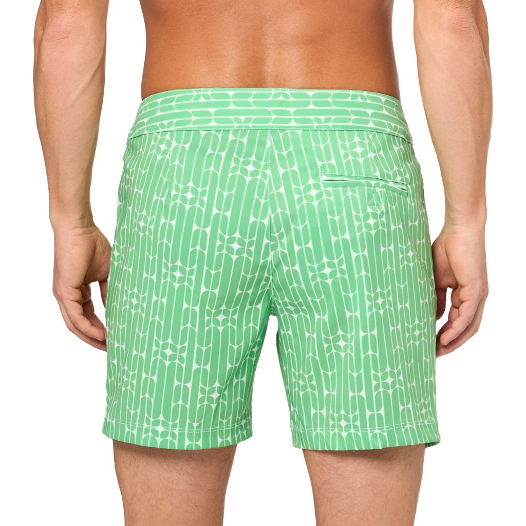 Mr. Turk Honolulu Board Short, Size 38 - Green