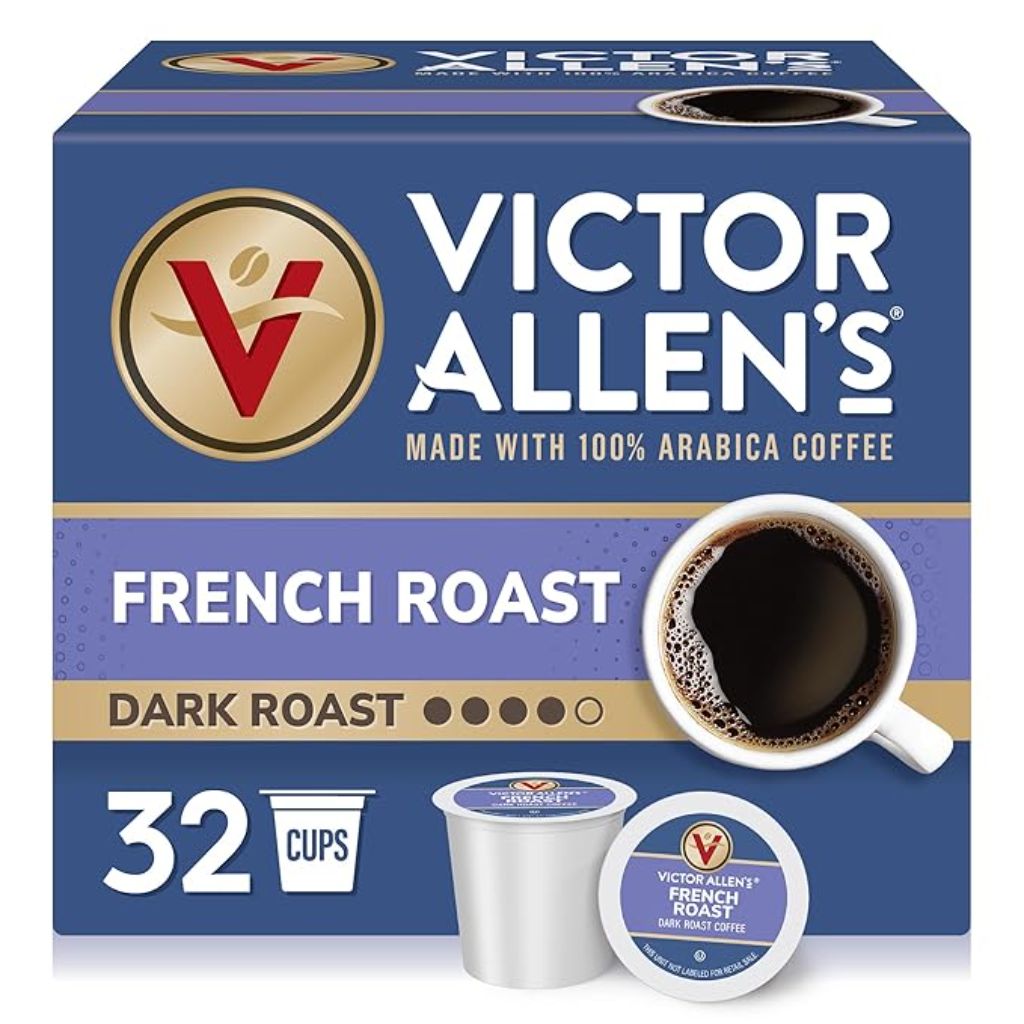 Victor Allen's Coffee French Roast Keurig K-Cup Coffee Pods, 32ct.