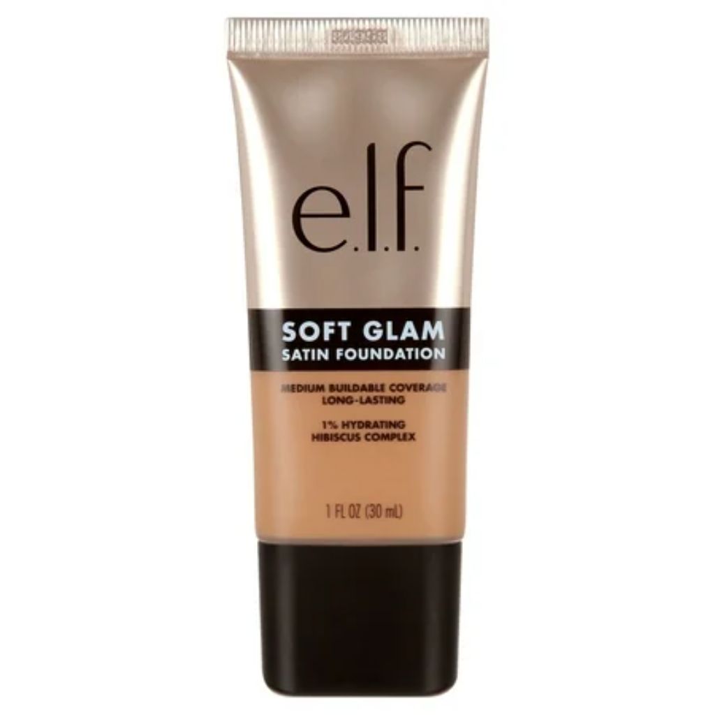 E.l.f. Soft Glam Satin Foundation - 45 Tan Warm - 1 fl oz