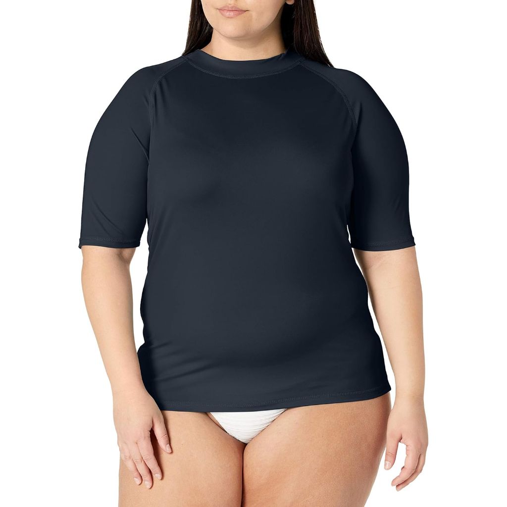 Kanu Surf Women's UPF 50+ Active Rashguard & Workout Top - Slate Gray, Size 3XL