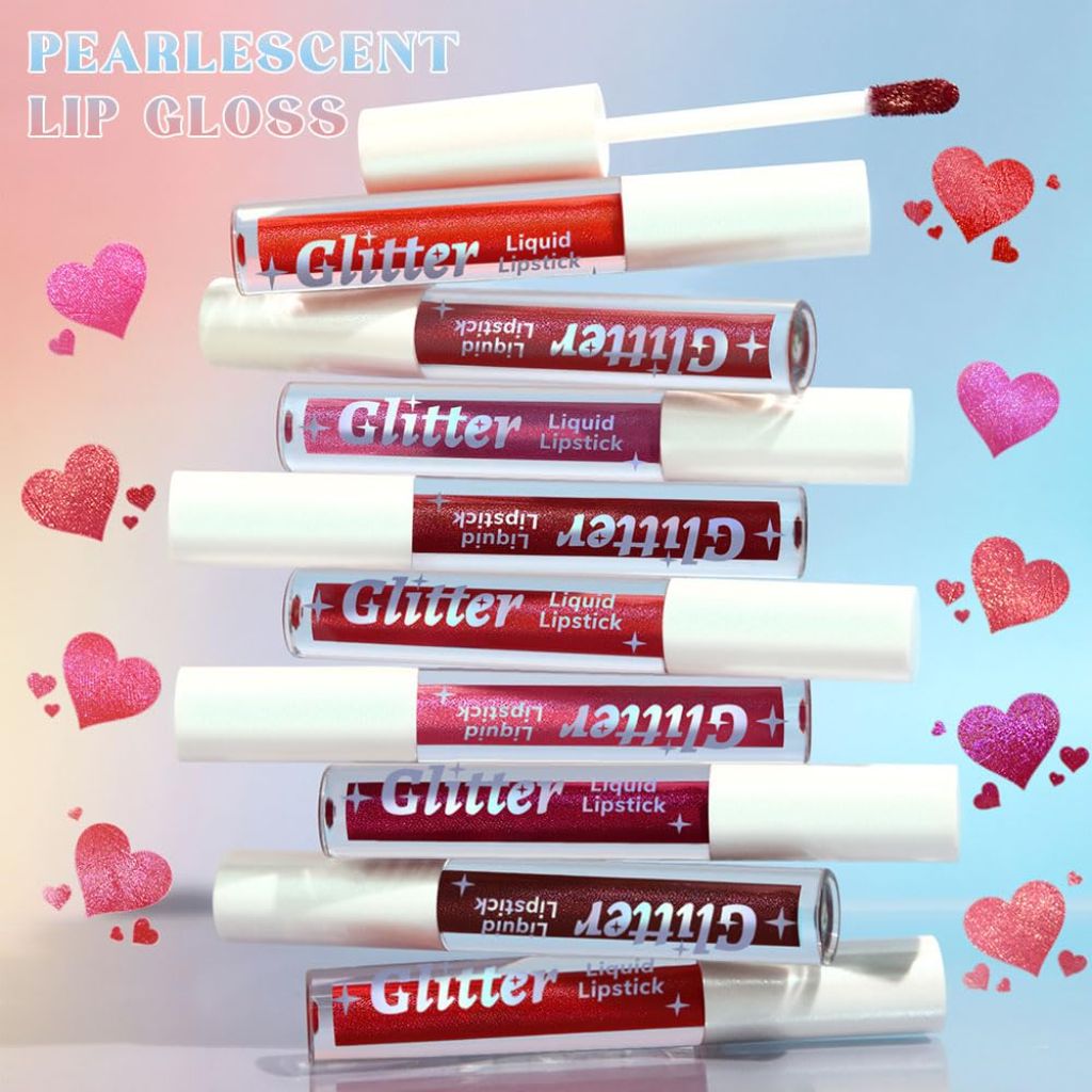 Red Brown Metallic Lipstick for Women