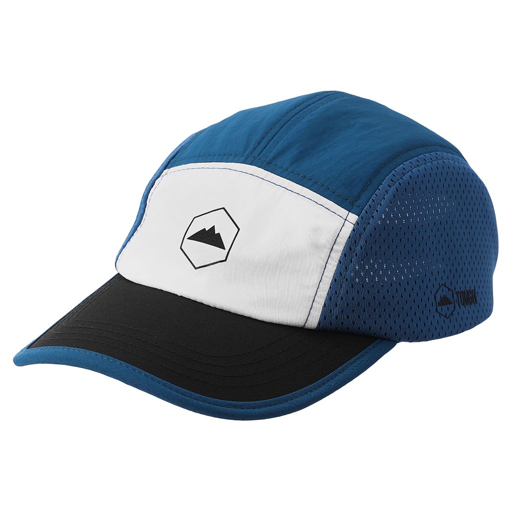 Tough Headwear 5 Panel Running Hat, Blue