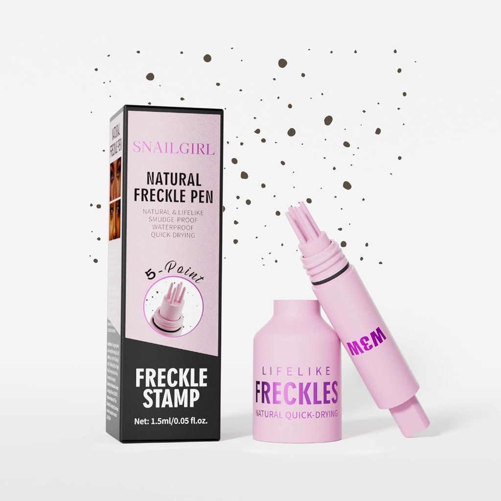 W3W Freckles Stamp Pen – Waterproof Freckle Stamp, (#03 Shallower)