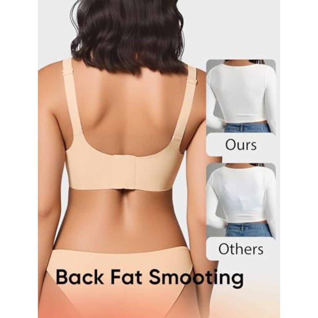 Wireless Bras for Women No Underwire Seamless Buttery Bralettes Smoothing Women's Bras Full Coverage Shapedly Bra