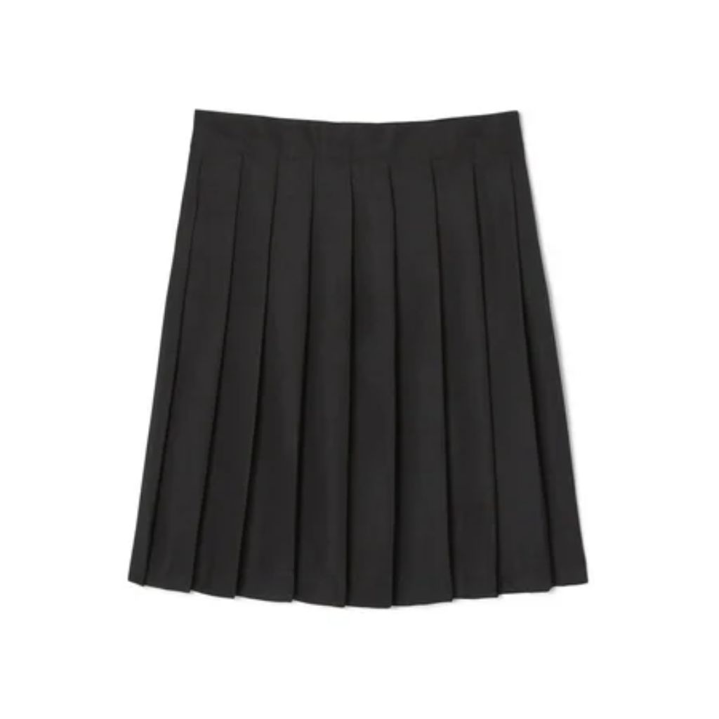 French Toast Girls School Uniform Adjustable Waist Mid Length Pleated Skirt  Size 16