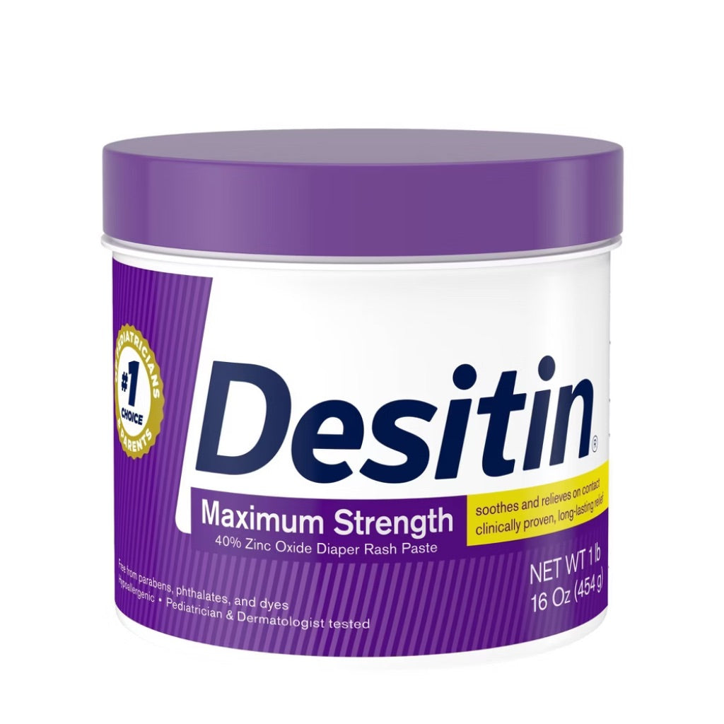 Desitin Maximum Strength 40% Zinc Oxide Diaper Rash Paste - 16 oz.