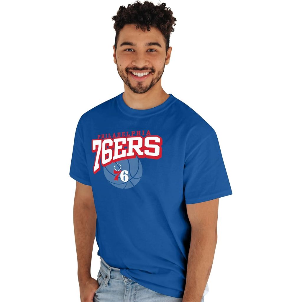 Philadelphia 76ers NBA Officially Licensed T-Shirt Basketball Buzz, XX-Large