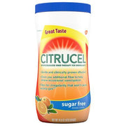 Citrucel Sugar Free Methylcellulose Fiber Therapy Powder  Orange  16.9 Oz