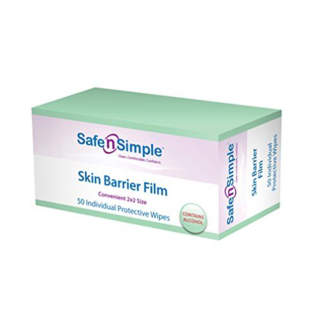 Skin Barrier Film Wipes, 2" X 2", Alcohol