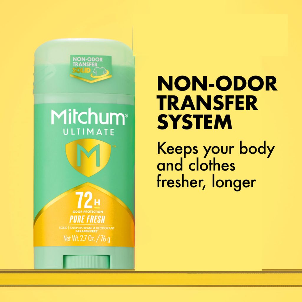Mitchum Ultimate 72HR Odor Protection Women’s Antiperspirant & Deodorant, Pure Fresh, 2 pack