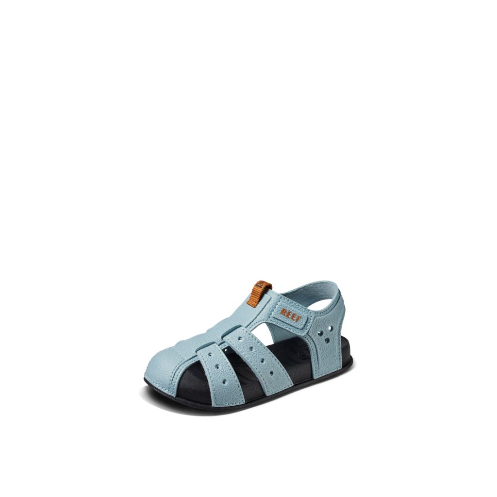 Reef Kids' Water Beachy Fisherman Sandal - Ether Blue, Size 1