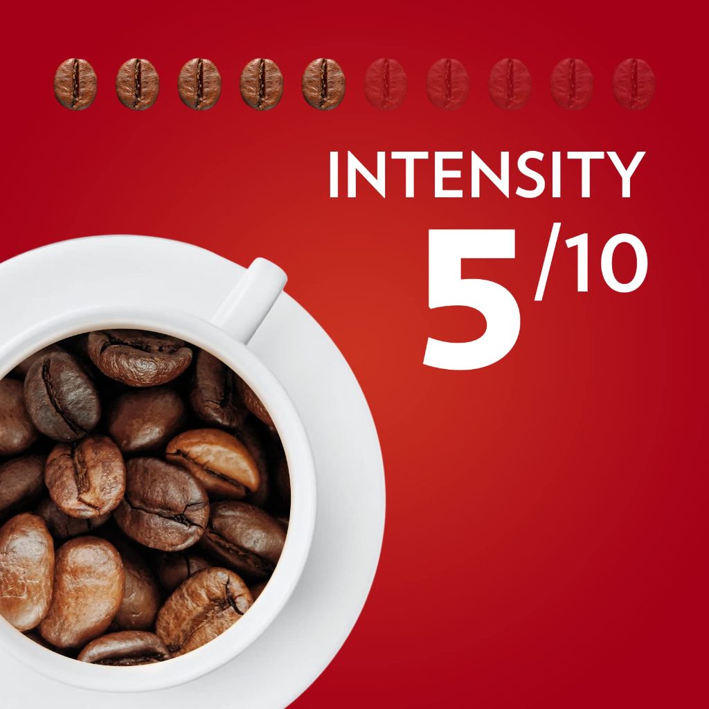 Lavazza Qualità Rossa Whole Bean Coffee, Medium Roast, Arabica and Robusta Blend - 2.2lb