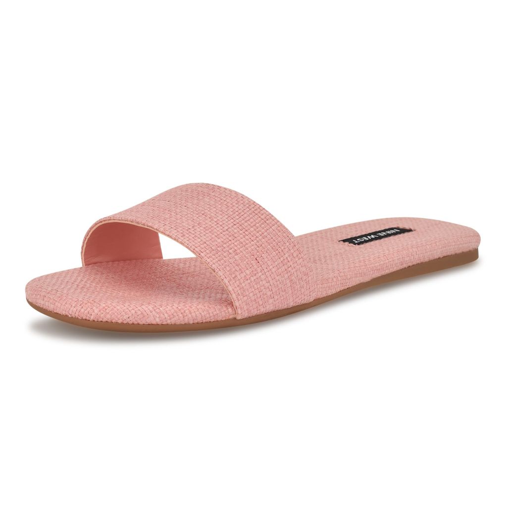 Nine West Women's Lolipop Sandal, Light Pink 680, 10 M