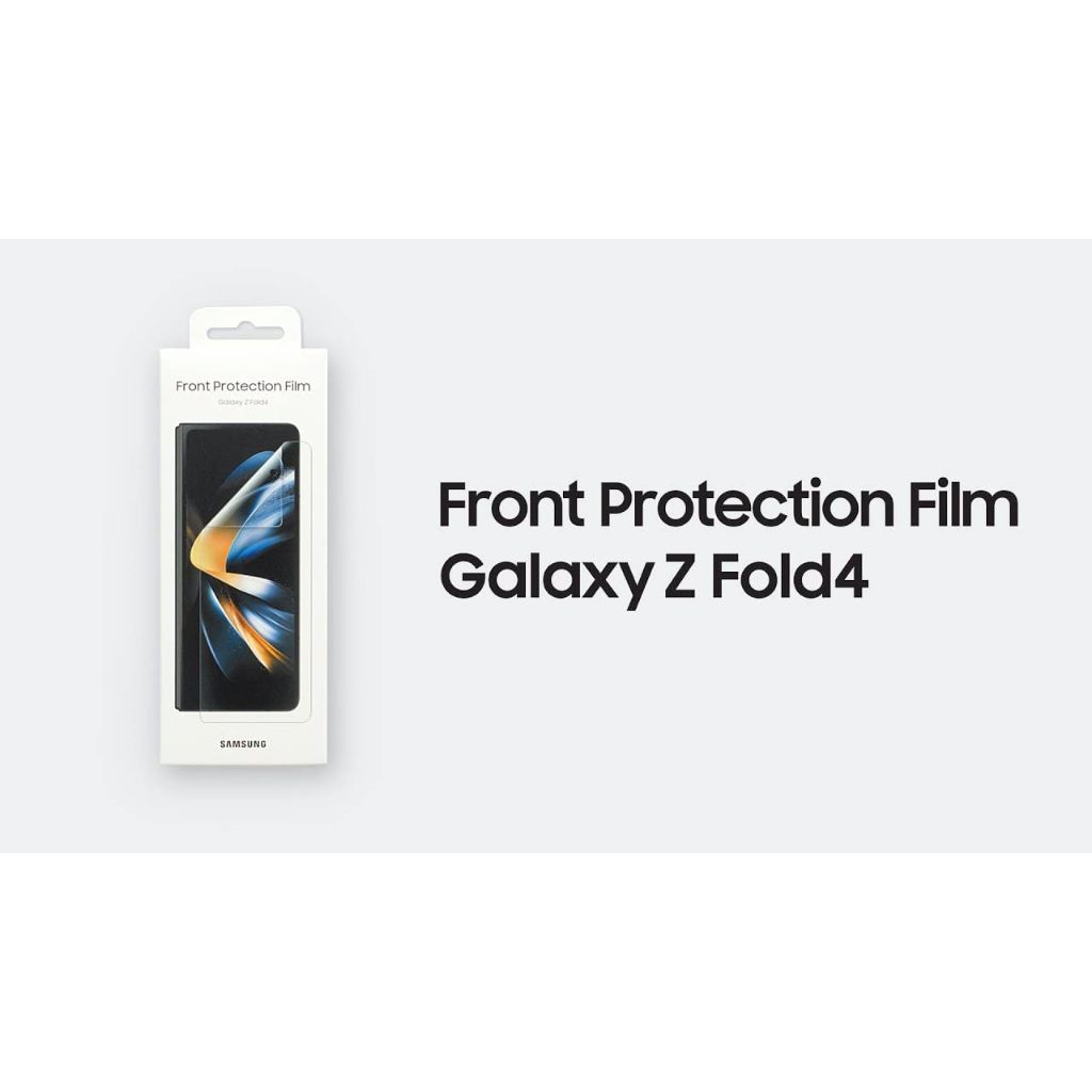 SAMSUNG Z Fold 4 Screen Protector - Front Protective Film, Phone Display Shield, High Touch Sensitivity, Anti-Scratch & Fingerprint Protection - Transparent, Clear