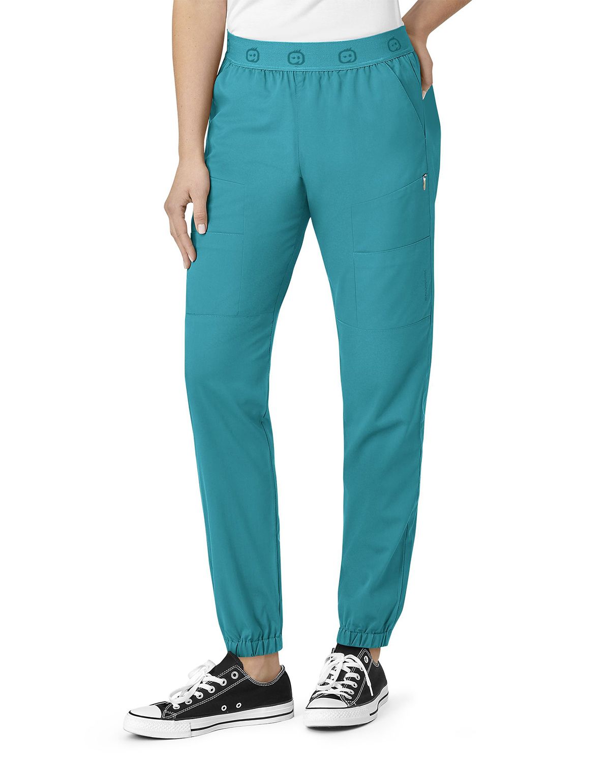 WonderWink WonderWink PRO 5719-Women s Slim Cargo Jogger Scrub Pant 5XL