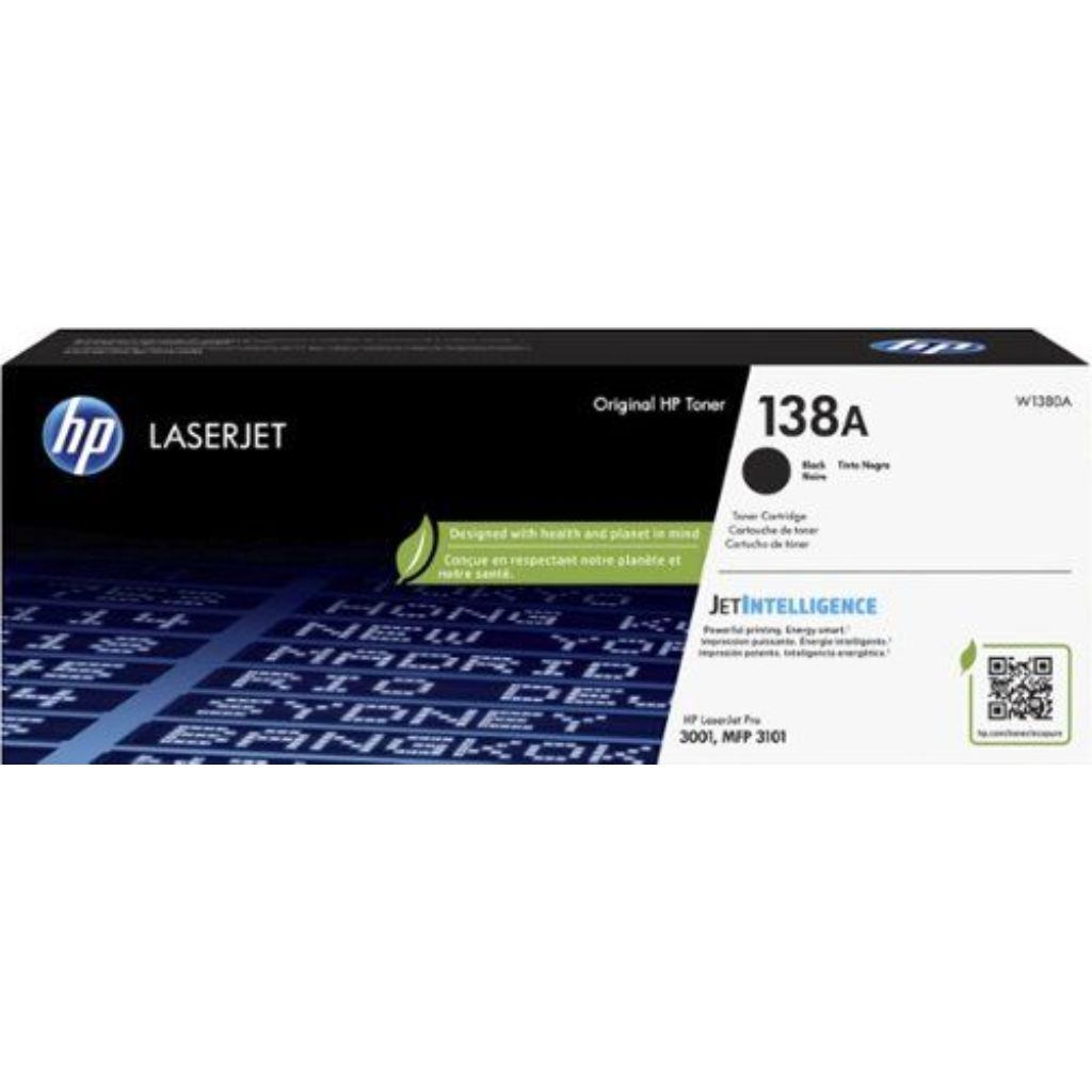 HP 138A Black Original LaserJet Toner Cartridge  Average cartridge yields 1 500