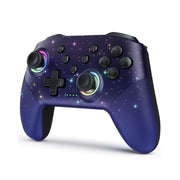 VOYEE Switch Controller, LED Star Wireless Pro Controller, Blue Star Sky