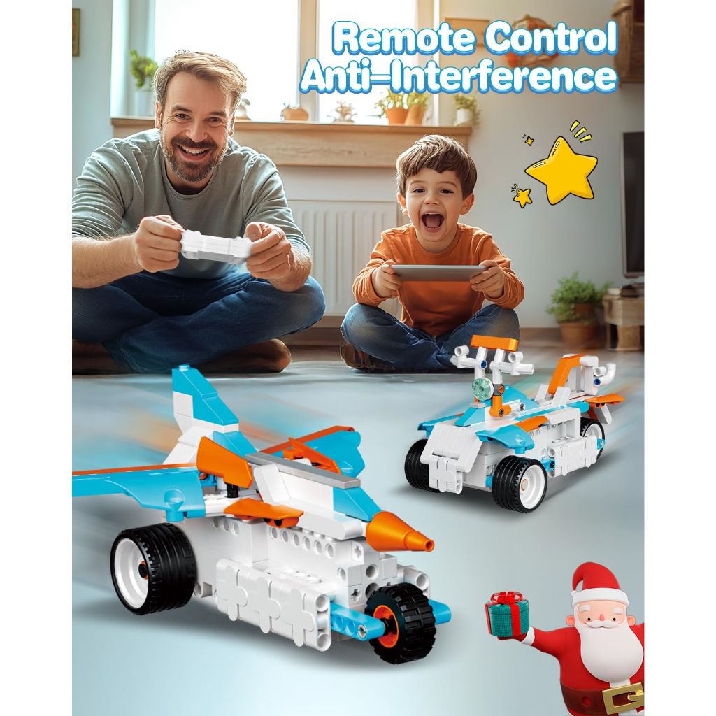 HBUDS 12-in-1 STEM Robot Building Toys for Kids Ages 8-12