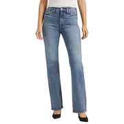 Silver Jeans Co. Women's 90s Vintage High-Rise Bootcut Jeans, Legacy, Med Wash - size 24Wx31L