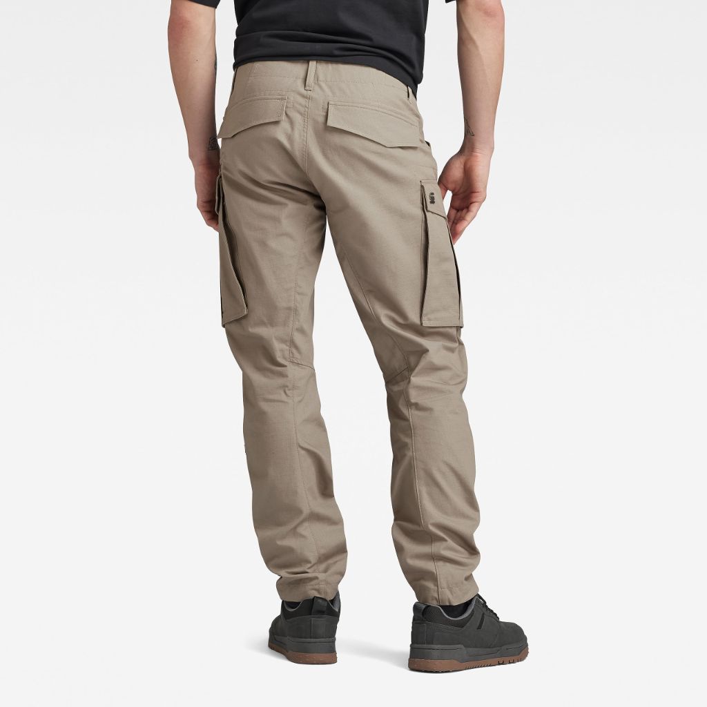 G-STAR Raw Men's Rovic Zip 3D Straight Tapered Fit Cargo Pants,Elephant Skin,29W x 30L