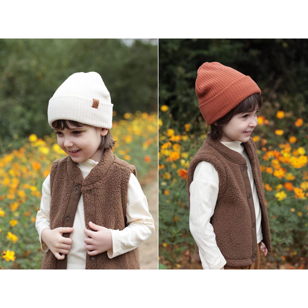 Moon Kitty 2 Pack Baby Beanies