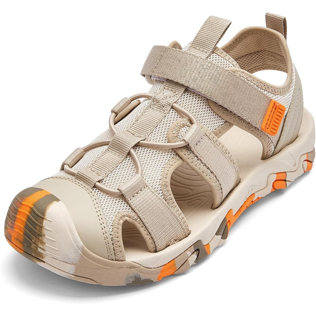 Balabala Kids Outdoor Sports Sandals - Beige, Size 12 Little Kid