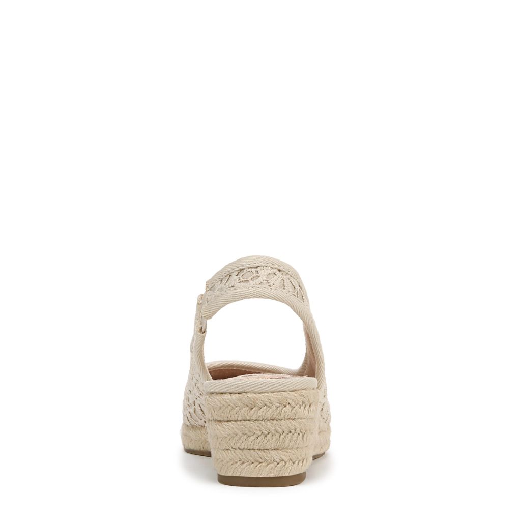 SZ 8M, LifeStride Women's Kayden Wedge Sandal | Natural Tan Fabric
